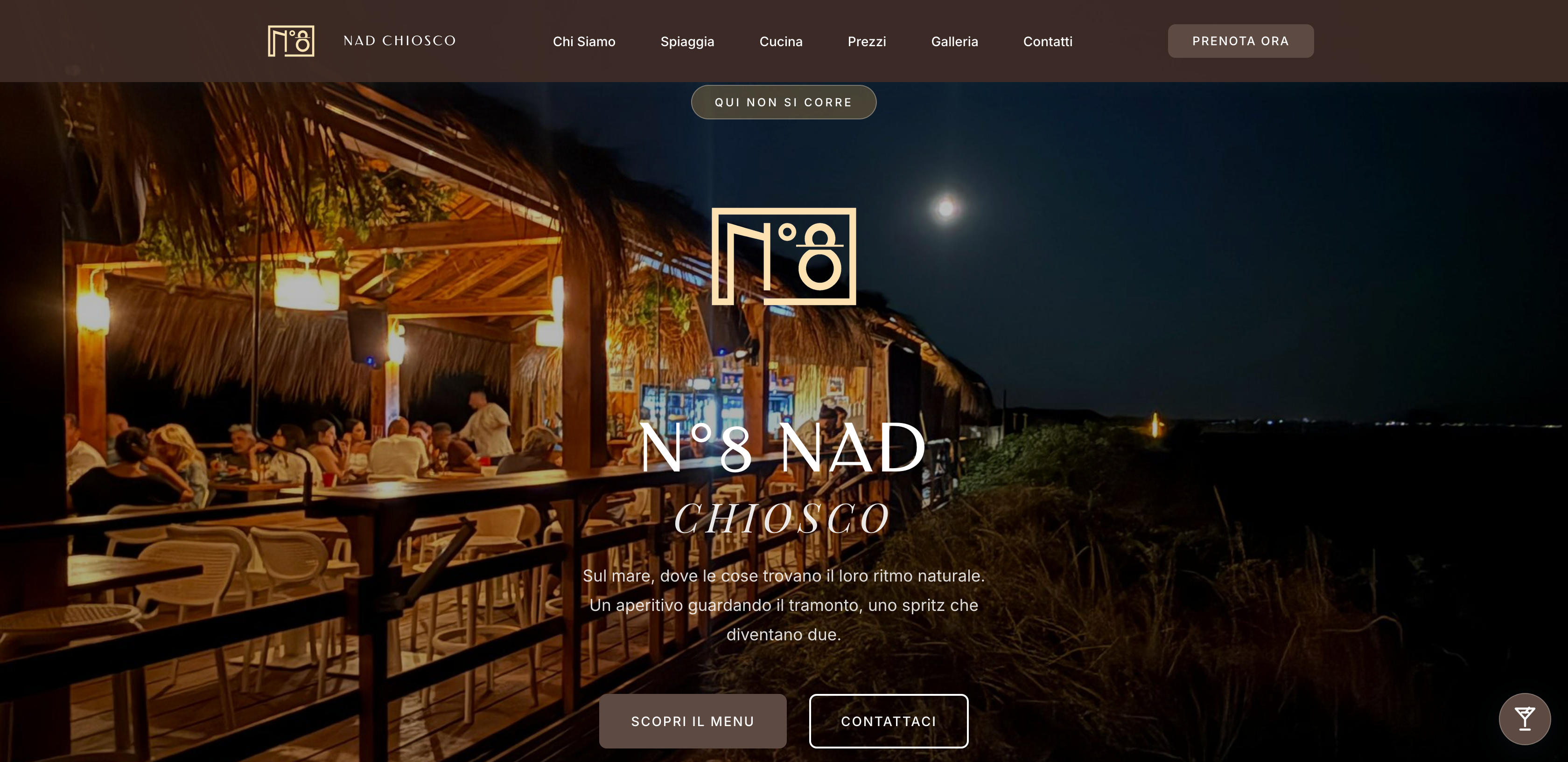 Nad Chiosco — website screenshot